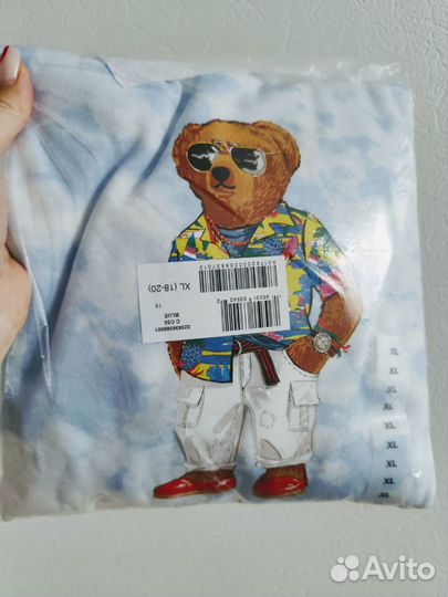 Худи Polo Ralph Lauren bear оригинал