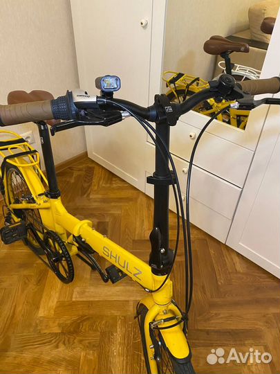 Велосиперд Shulz Easy Yellow желтый складной