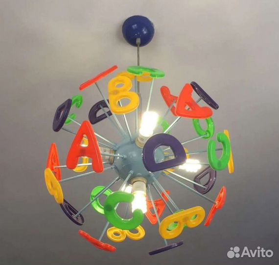 Светильник потолочный в детскую 