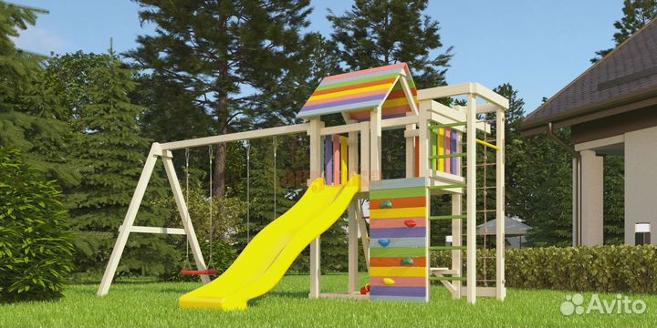 Детская площадка Савушка Мастер 10 (White Color)