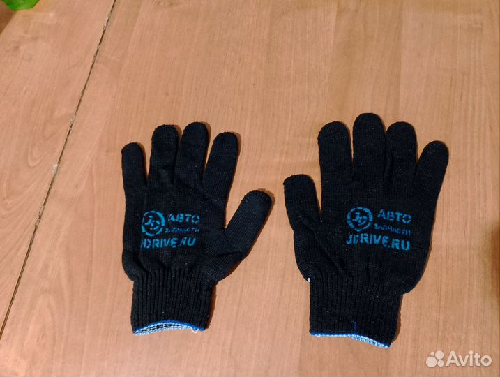 Перчатки рабочие хб с пвх 4 нити 10класс