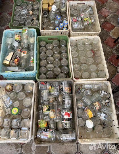 Банки стеклянные