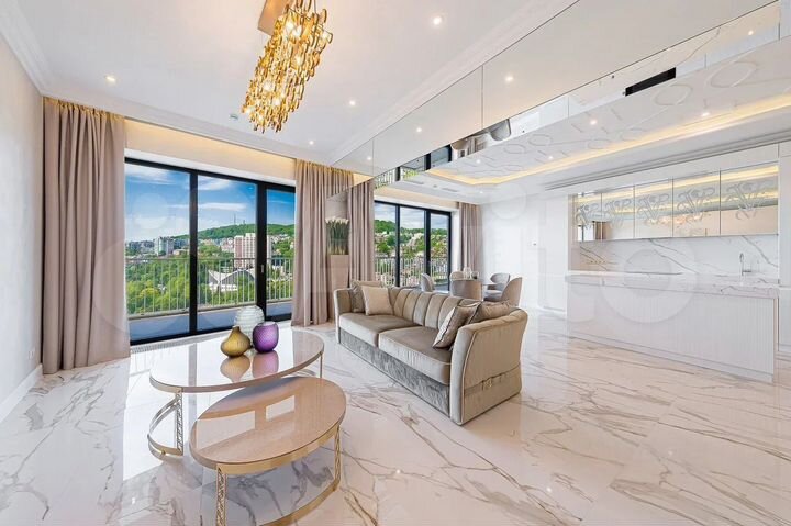 3-к. апартаменты, 140 м², 16/30 эт.