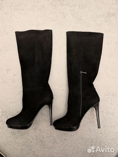 Сапоги Ria Rosa замшевые 37 р новые