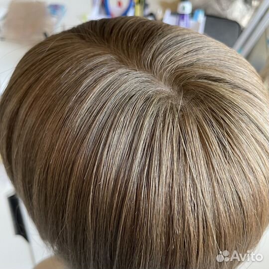 Накладка из натуральных волос