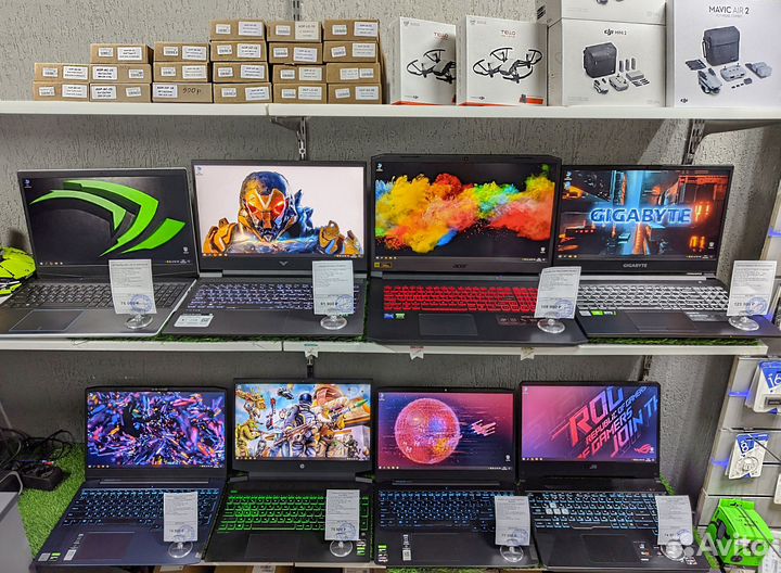 Игровой HP Core i7 GTX 1050ti 512 SSD 16 GB гарант