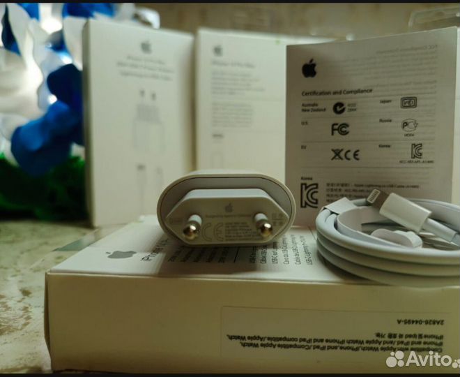 Зарядка на iPhone 20w