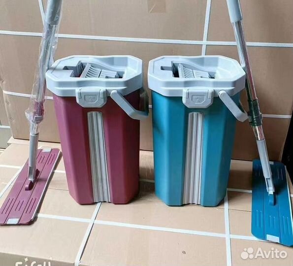 Швабра с ведром и отжимом