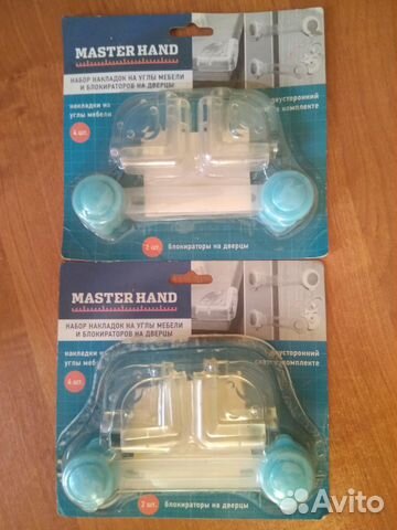 Блокиратор дверей, окон, накладки на углы мебели