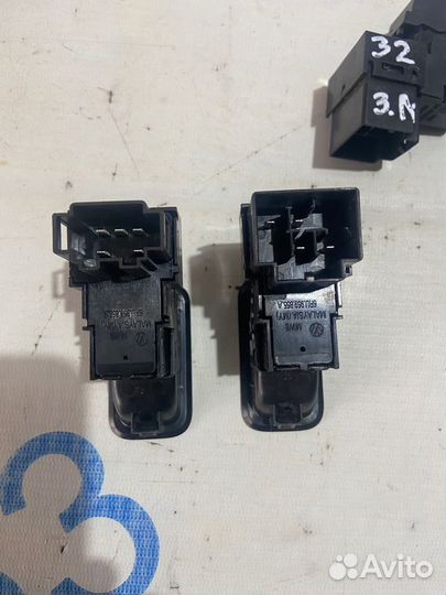 Кнопка стеклоподъемника volkswagen polo 1.6 мт сед