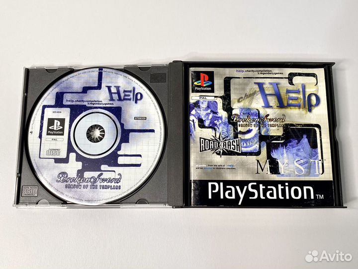 Broken Sword + Myst + Road Rash / PS1