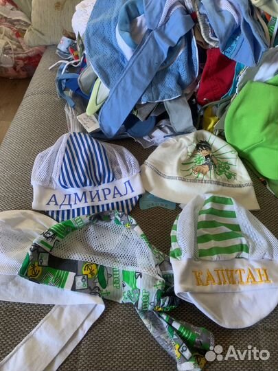 Шапочки летние доя мальчика