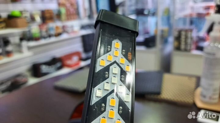 Гибкий светодиодный стоп-сигнал поворотник 2м 24вт