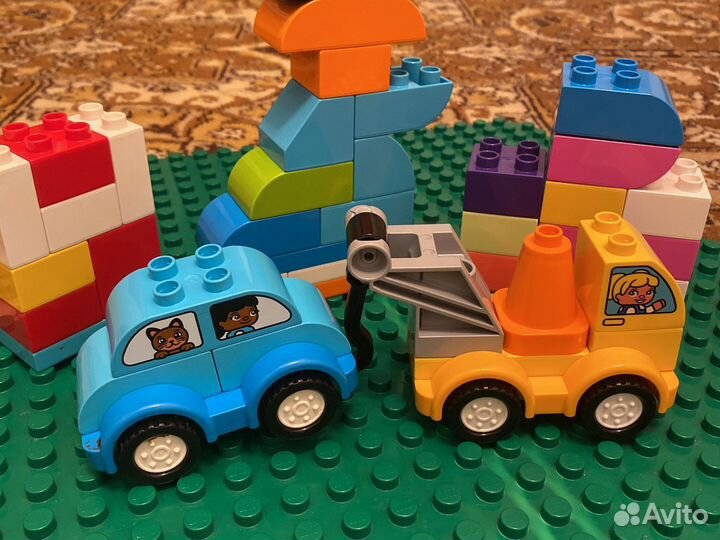 Lego duplo первый эвакуатор