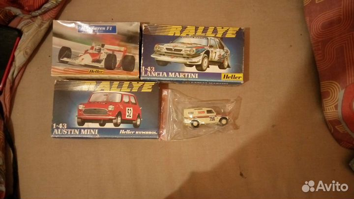 Старые сборные модели Heller