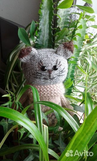 Зайки вязаные