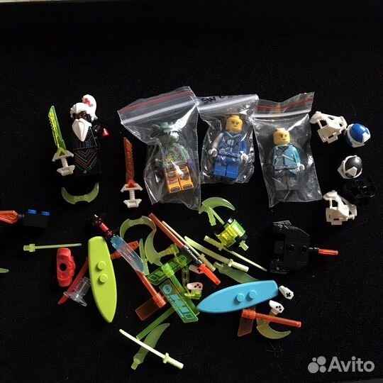Lego ninjago минифигурки из набора 71711