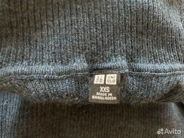 Водолазка uniqlo меринос xxs, xs