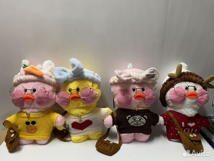 Мягкая игрушка утка лалафанфан Lalafanfan