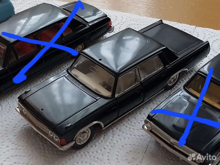 Модели автомобилей СССР 1/43