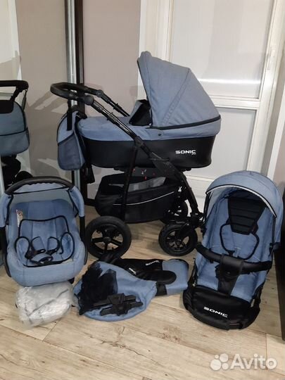 Коляска (3 в 1) Verdi Sonic Plus (Доставка)