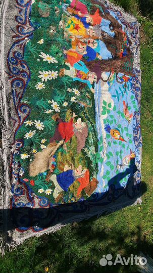 Ковёр на стену ручной работы