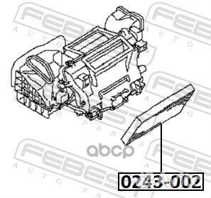 Фильтр салонный Febest 0243-002 0243-002 Febest