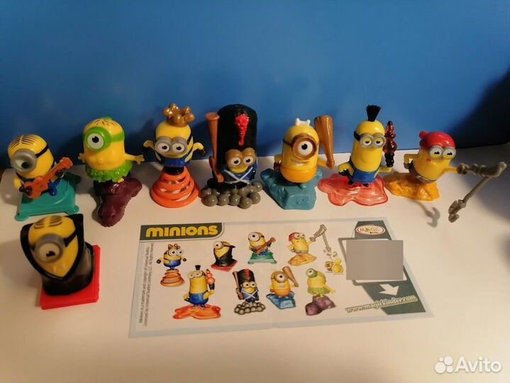 Серии киндер сюрпризов