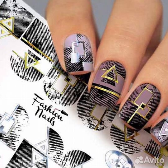 Наклейки fashion nails