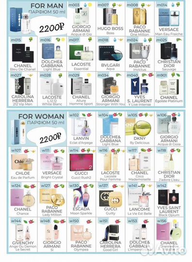 Духи ессенс