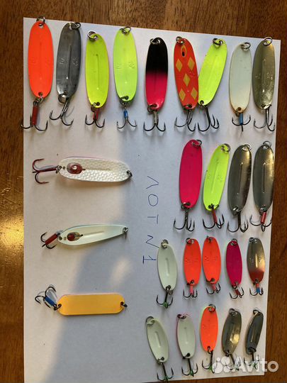 Блесны воблеры балансиры