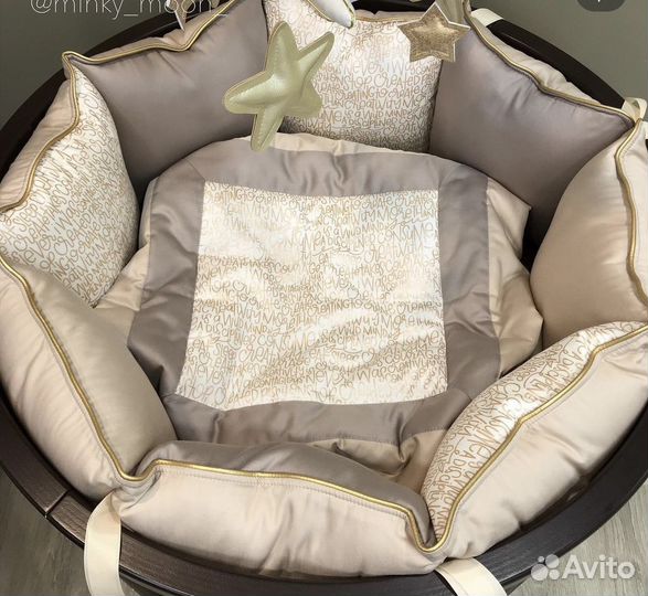 Бортики в детскую кроватку