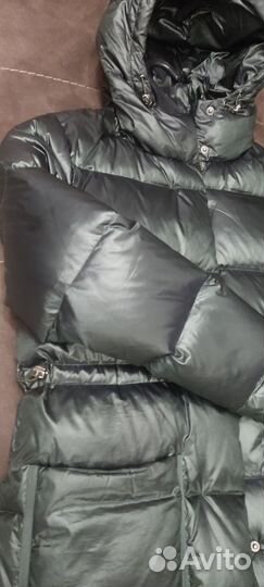 Пуховик зимний длинный женский 44