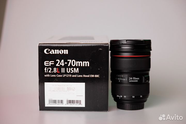 Объектив Canon EF 24-70mm f/2.8L II USM