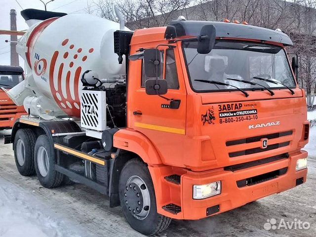 Автобетоносмеситель КамАЗ 65115, 2023