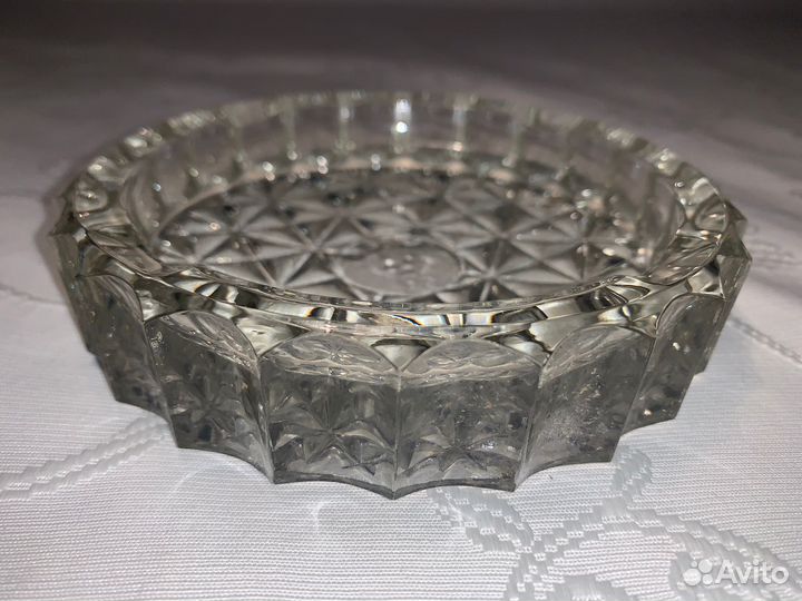 Хрустальная пепельница СССР