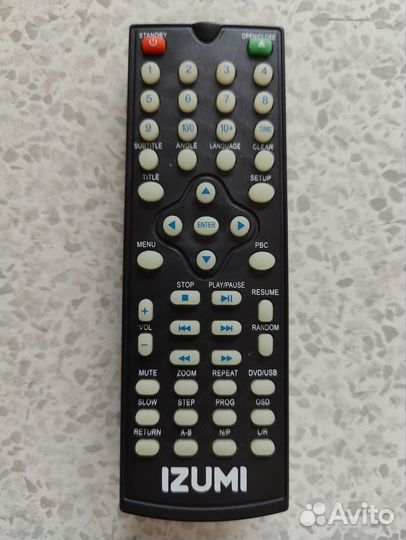 Портативный dvd плеер izumi