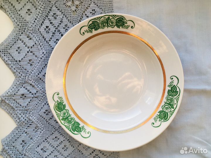 Тарелка глубокая СССР 
