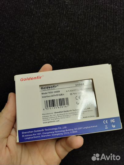 Новые ssd 240gb