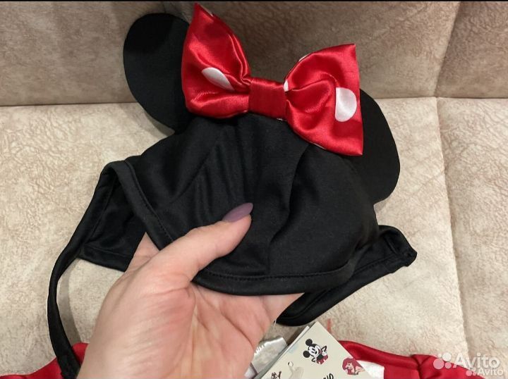 Костюм Мики Мауса размер 80 для девочки