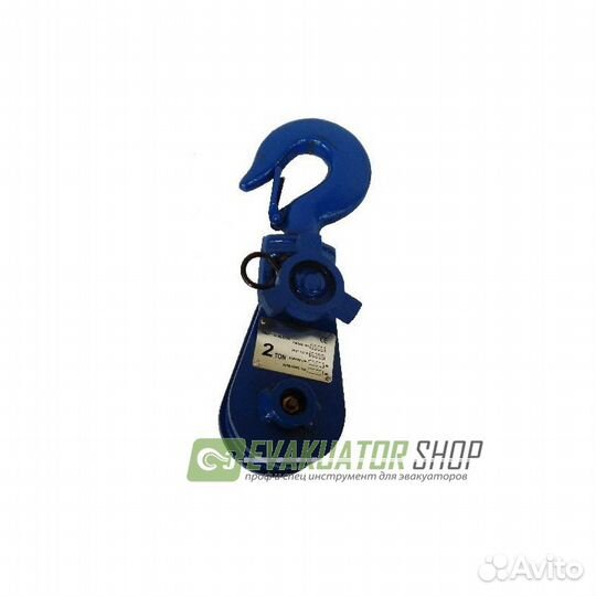 Полиспаст для эвакуатора, блок для троса