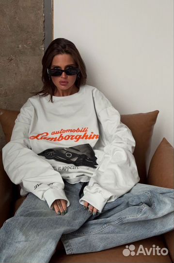 Свитшот Balenciaga lamborghini