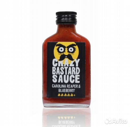 Острый Соус Crazy Bastard Carolina Reaper
