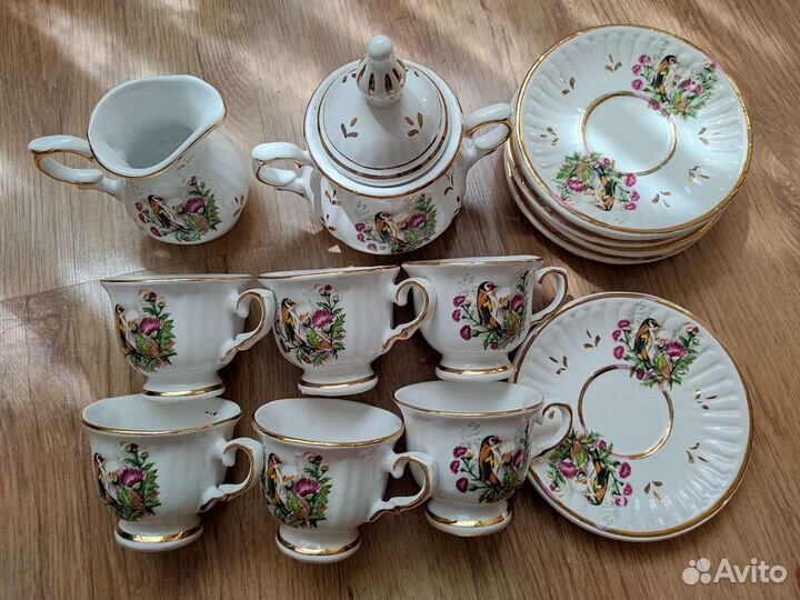 Кофейный сервиз керамика