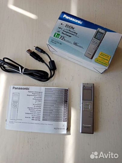 Диктофон panasonic