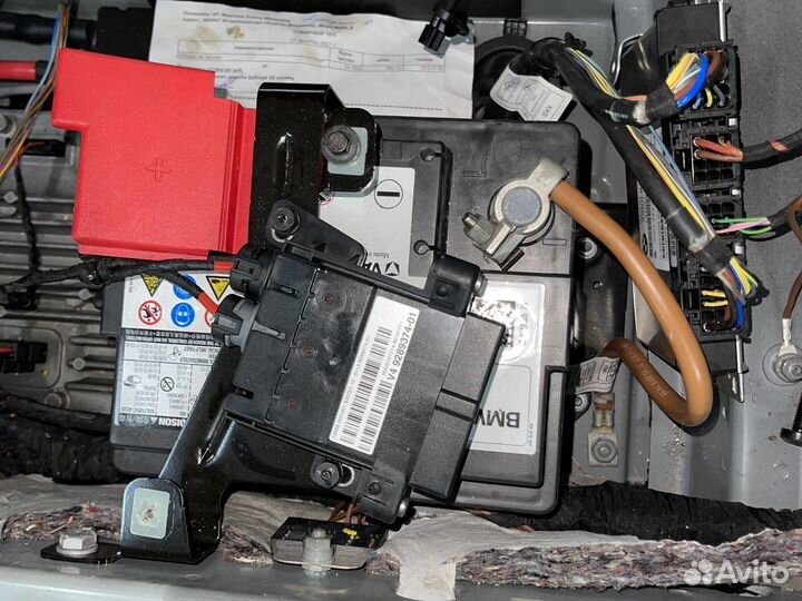 Дополнительный аккумулятор BMW X5 F15 F85