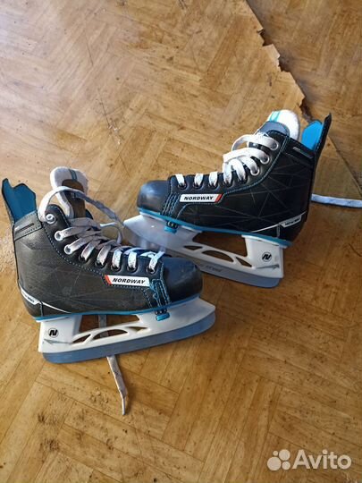 Коньки детские раздвижные nordway 30-33