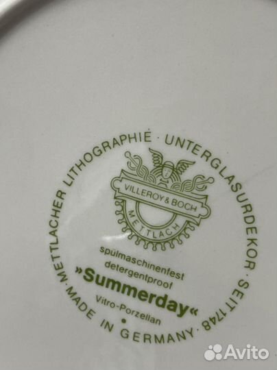 Тарелка сервиз германия англия винтаж