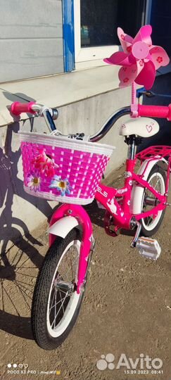 Детский велосипед для девочек stels talisman 14