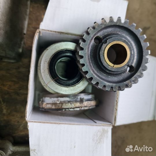 Редуктор двигателя рмз 640, шестеренчатый